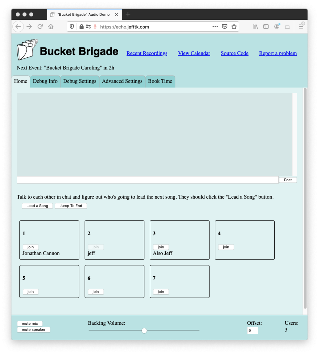 New Bucket Brigade UI | LaptrinhX