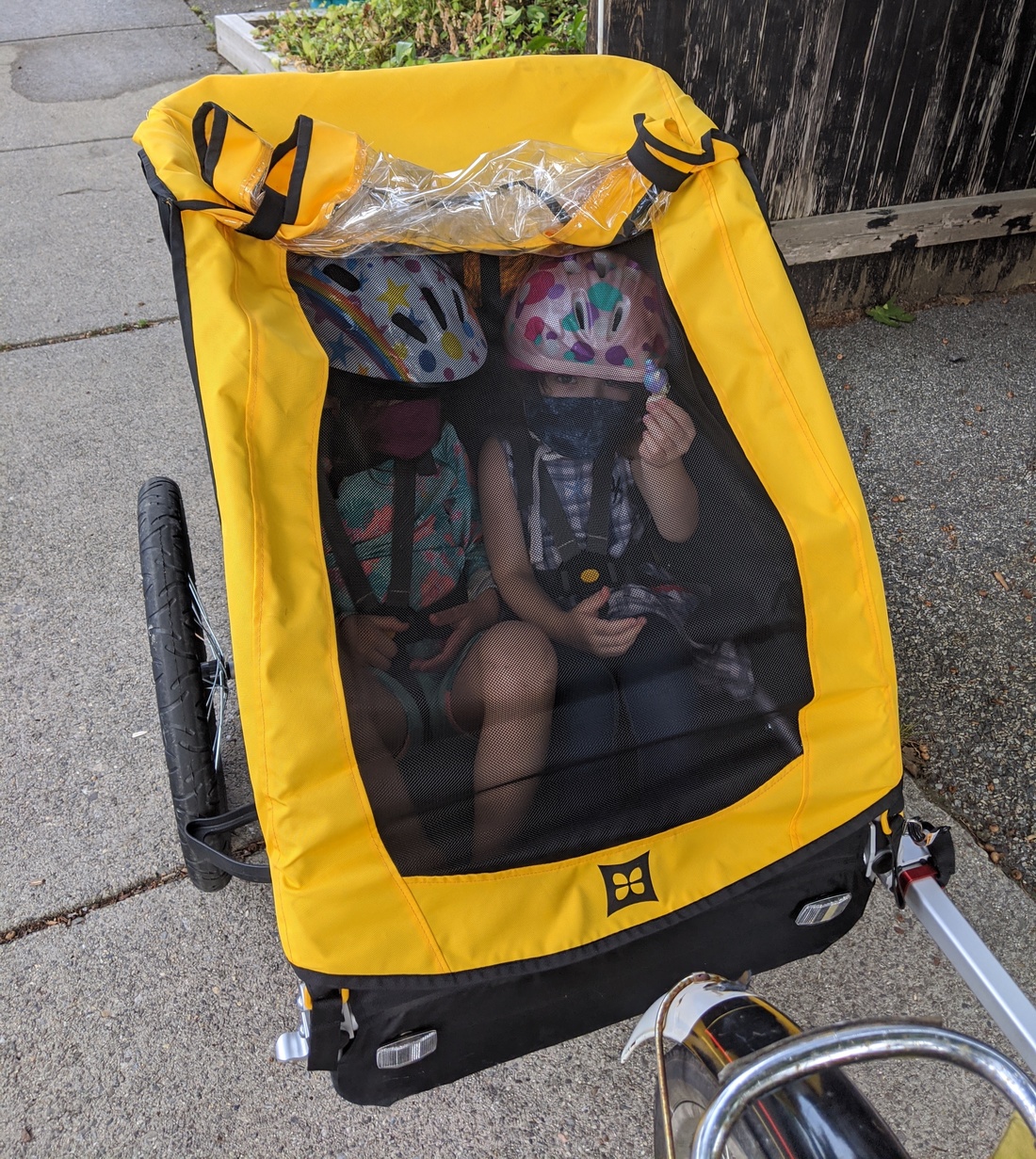 burley-bee-kids-bike-trailer-review